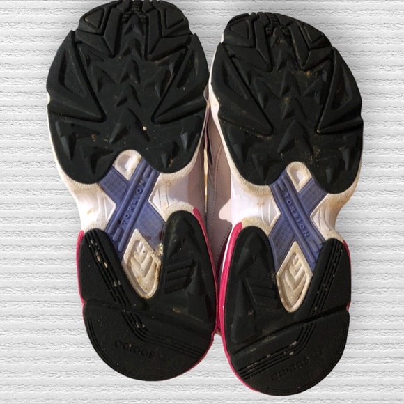 Adidas | Falcon | Cloud White/Light Pink/Joy Purple - Picture 10 of 13